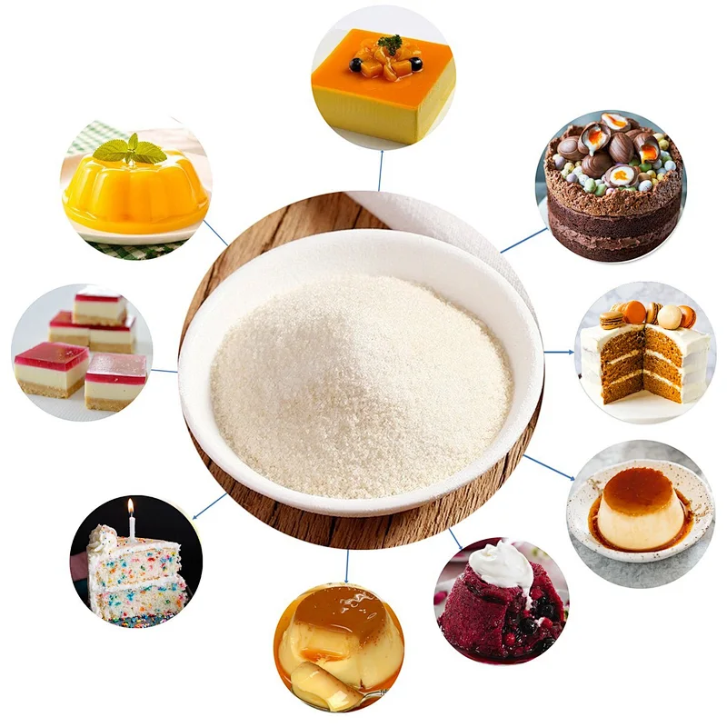 Halal Animal Skin Food Gelatin Bovine Edible Gelatin for Confectionery and Baking 120 Bloom